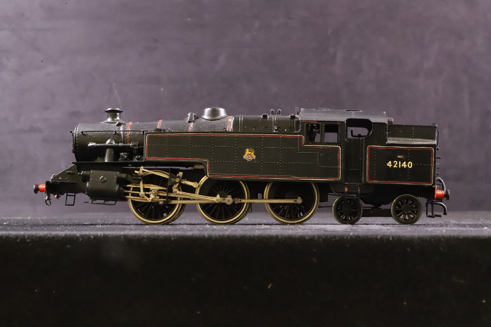 WORKSHOP DJH OO K52 Fairburn '42140' BR Black E/C Kit Built