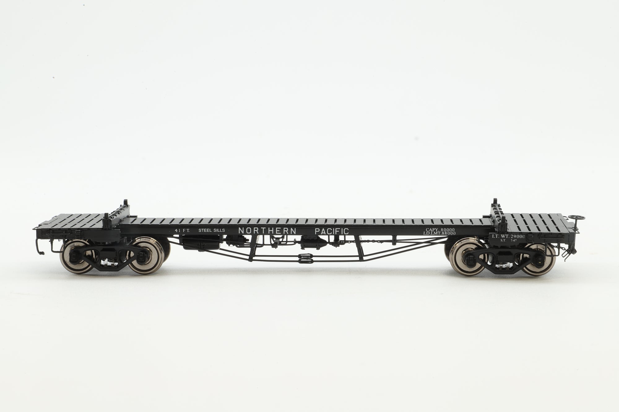 W&R Enterprises HO Brass 3235 Box Car NP Truss Rod