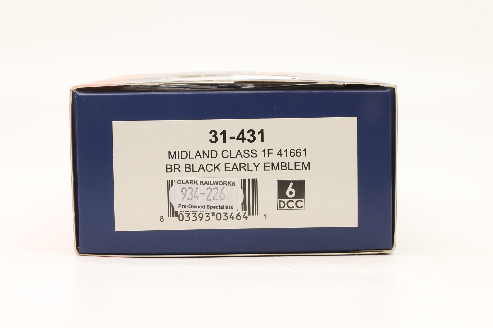 Bachmann OO 31-431 Midland Class 1F No. 41661 BR Black Early Emblem