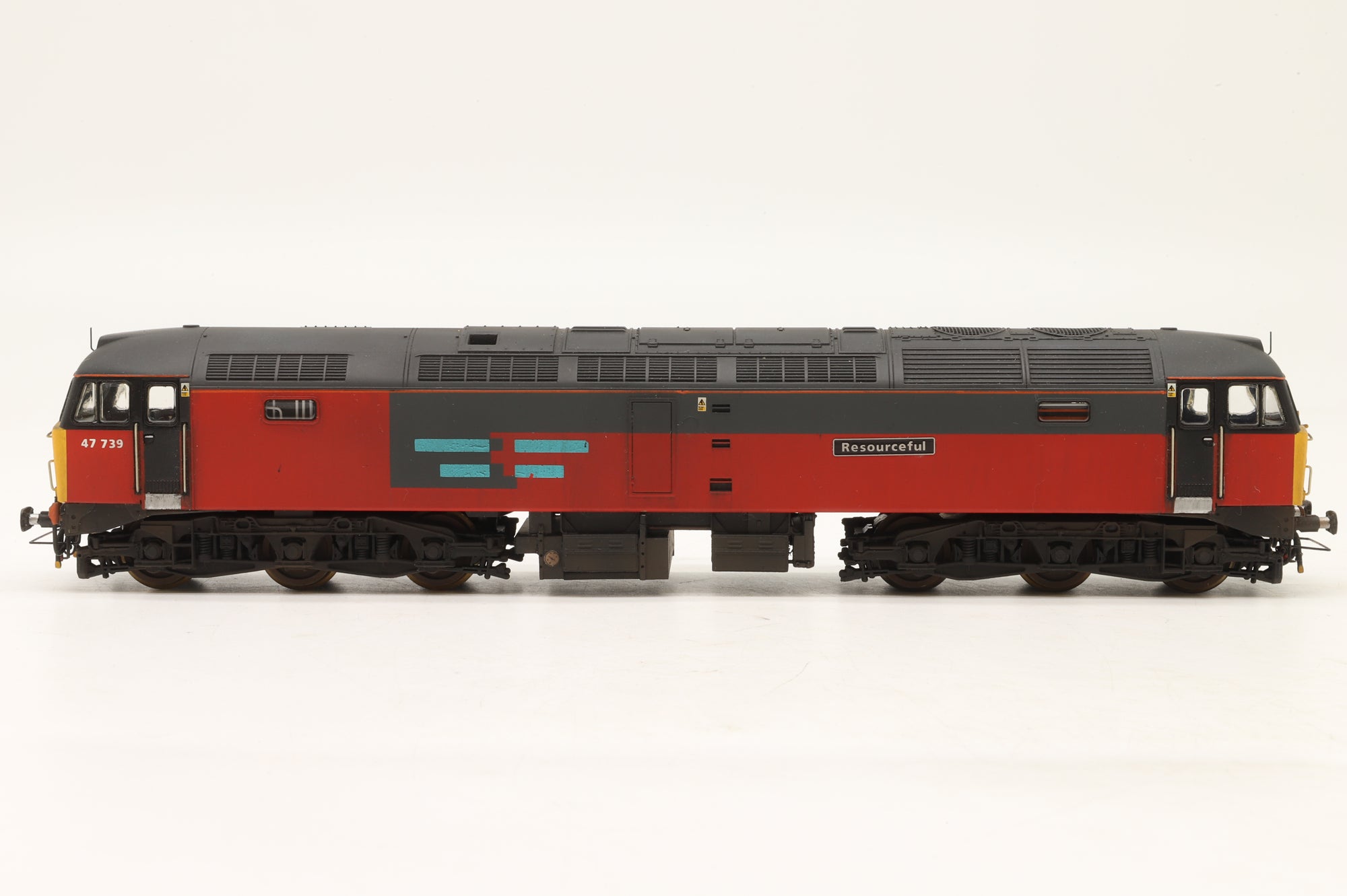 Lima OO Class 47 '47739' BR Blue Large Logo Weathered