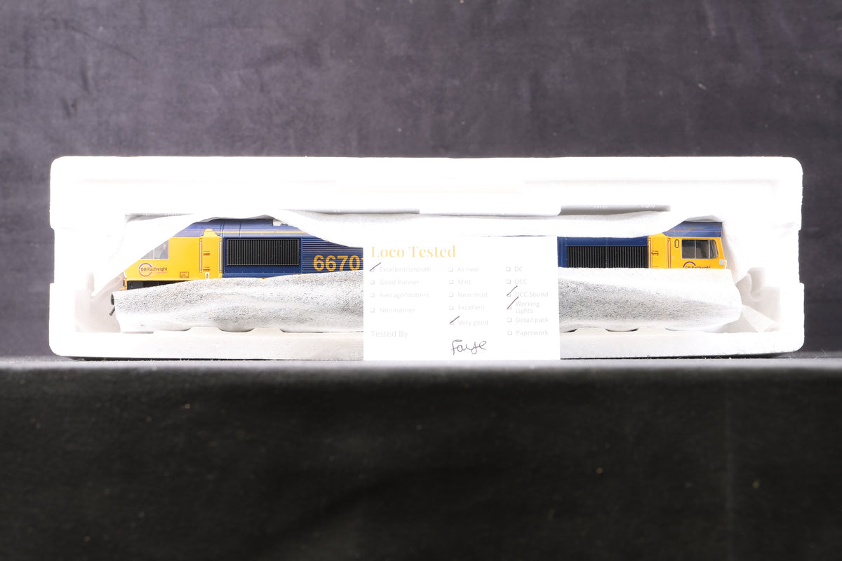 Bachmann OO 32-727 Class 66 &#39;66701&#39; GBRf, DCC Sound