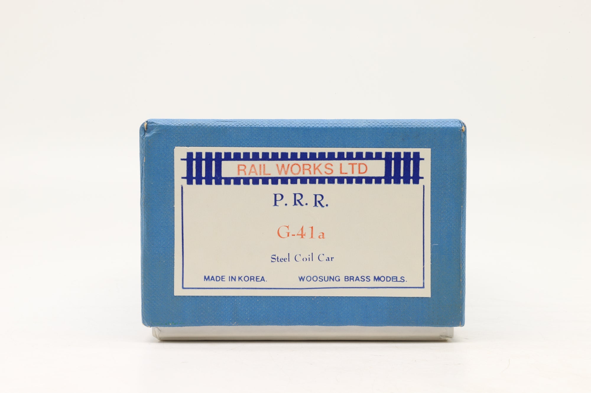 Rail Works Ltd HO Brass G-41a Steel Coil Car – Unpainted