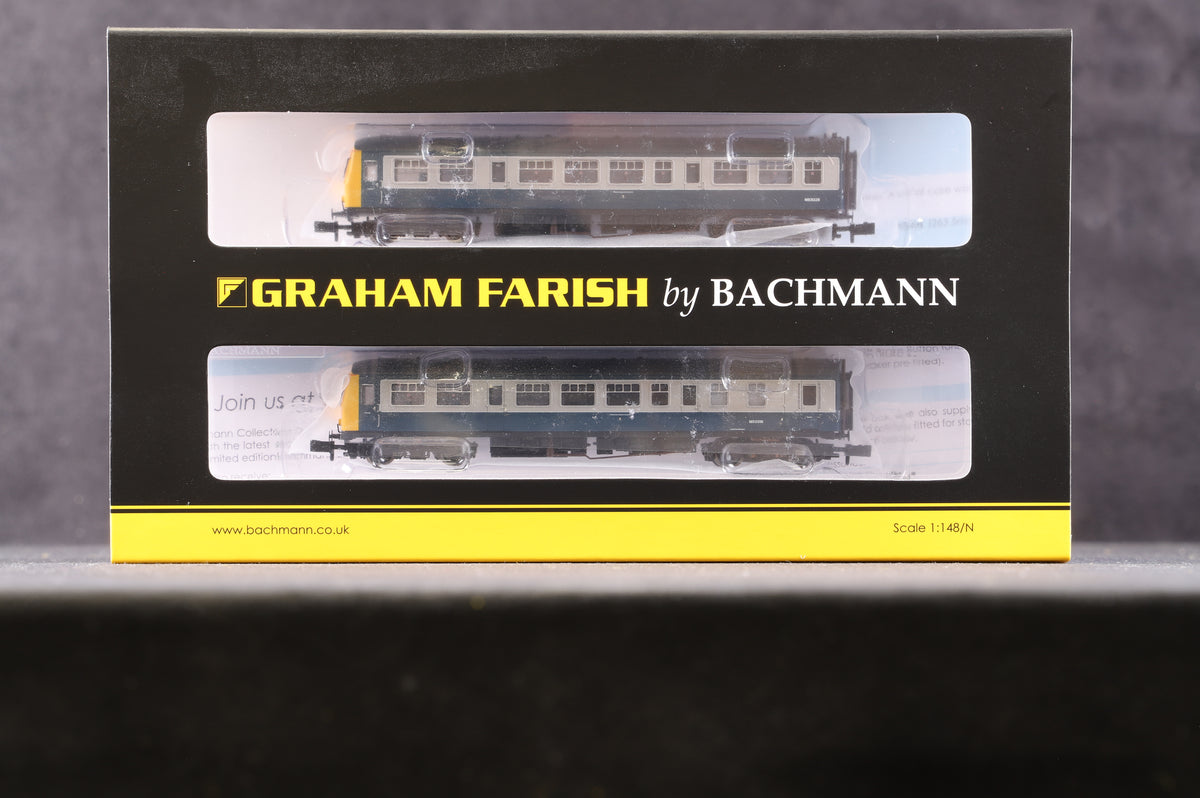 Graham Farish N 371-506 Class 101 2-Car DMU BR Blue &amp; Grey