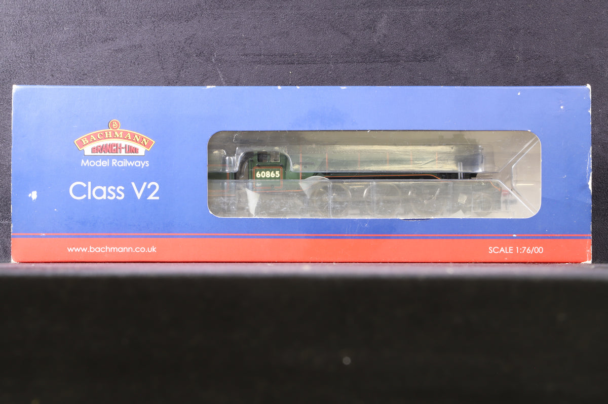 Bachmann OO 31-563 Class V2 &#39;60865&#39; BR Green L/C