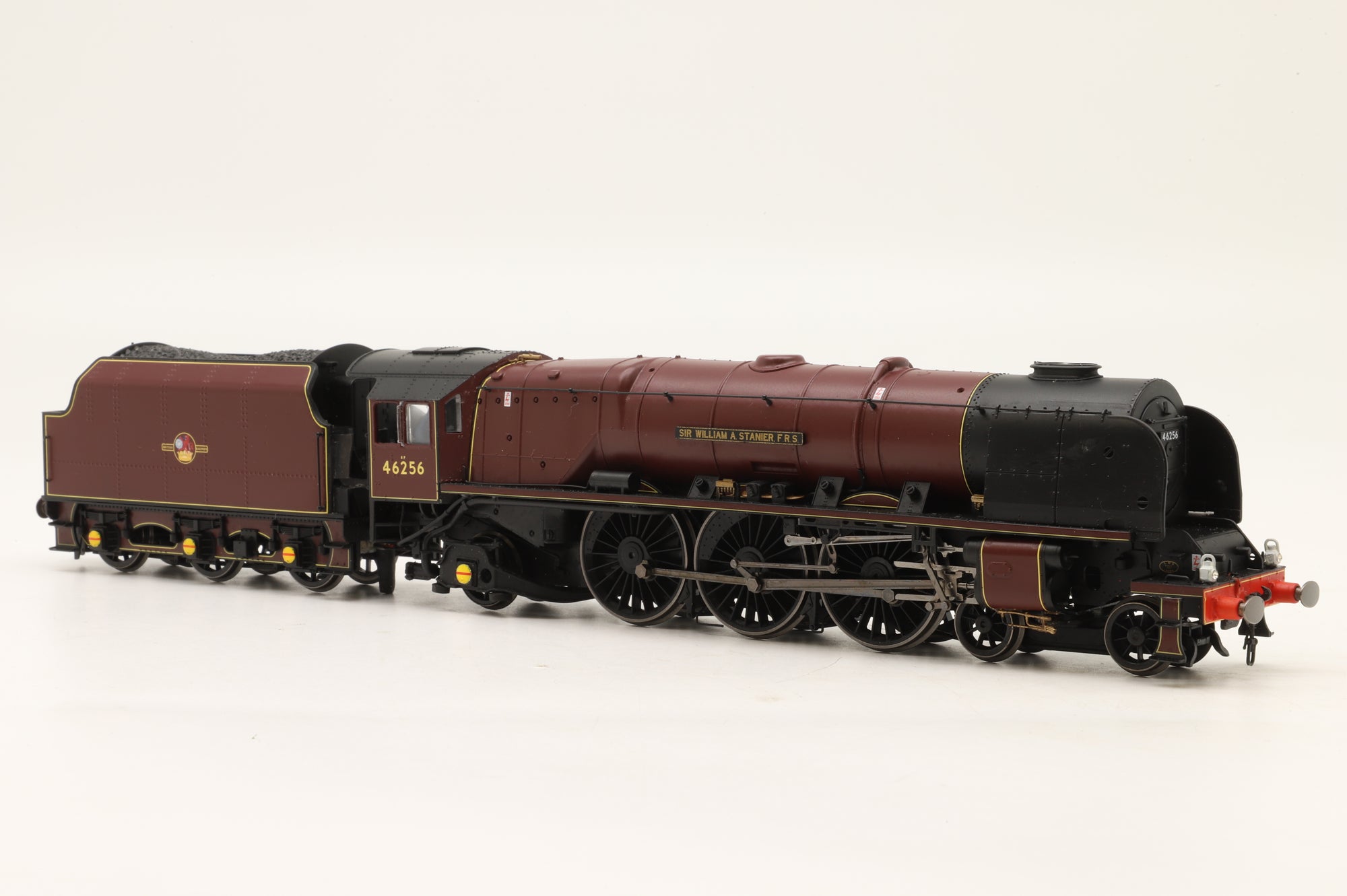 WORKSHOP Hornby OO R3555 Princess Coronation Class '46256' 'Sir William A. Stanier F. R. S' BR Lined Maroon DCC Sound