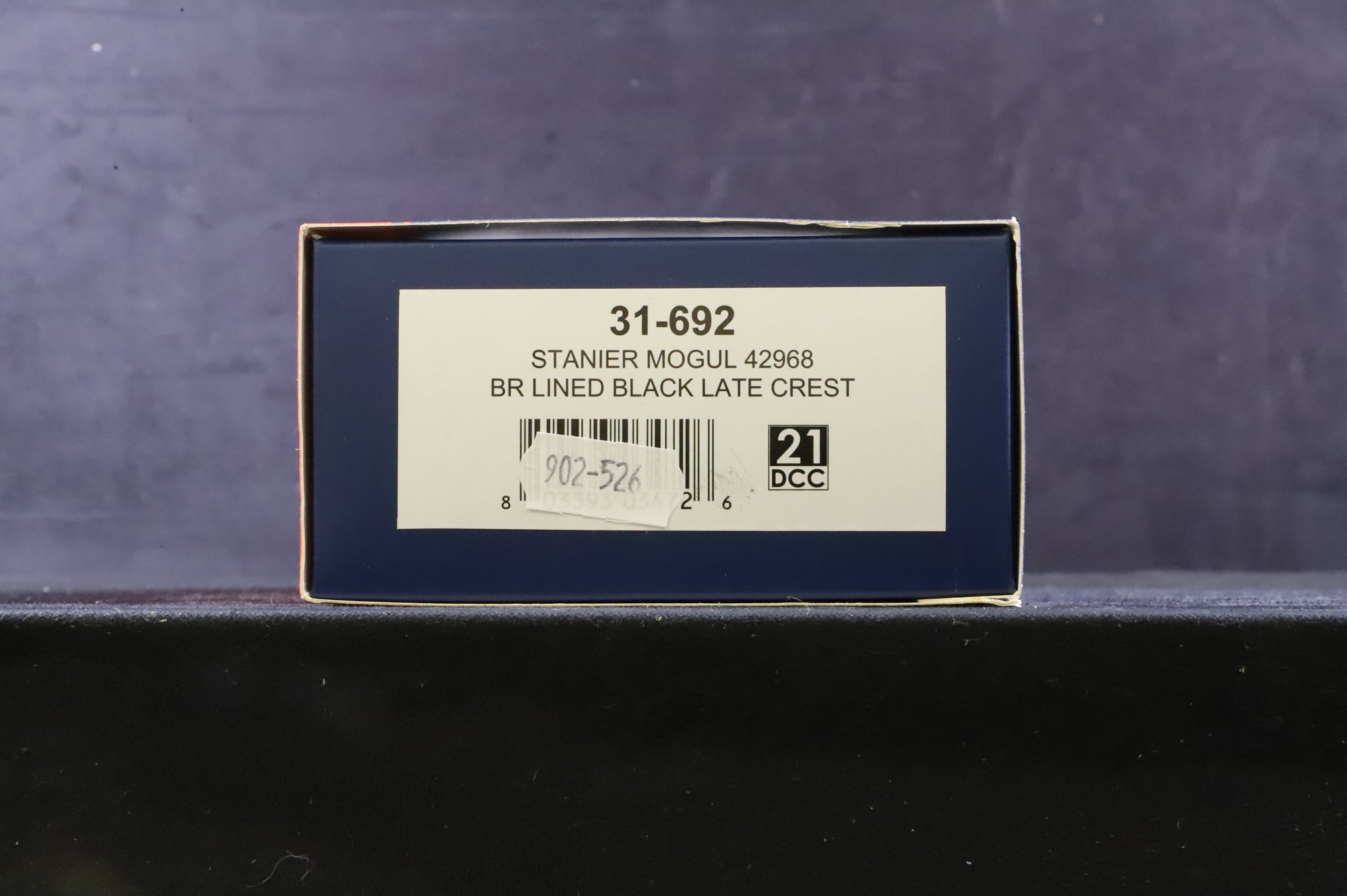 Bachmann OO 31-692 Stanier Mogul '42968' BR Lined Black L/C Weathered