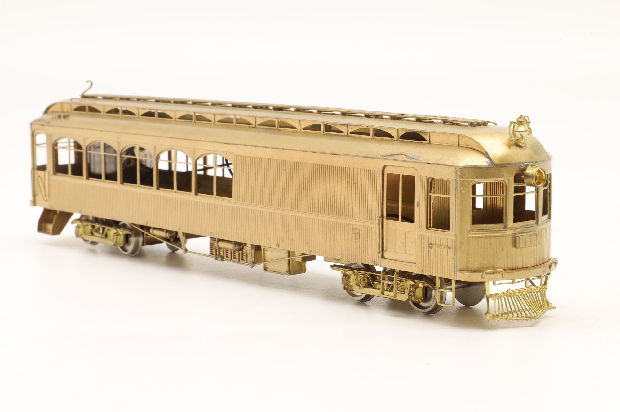 Oriental Limited HO Brass Powered GN Inland Empire Passenger-Baggage Combine 82-84 – Unpainted