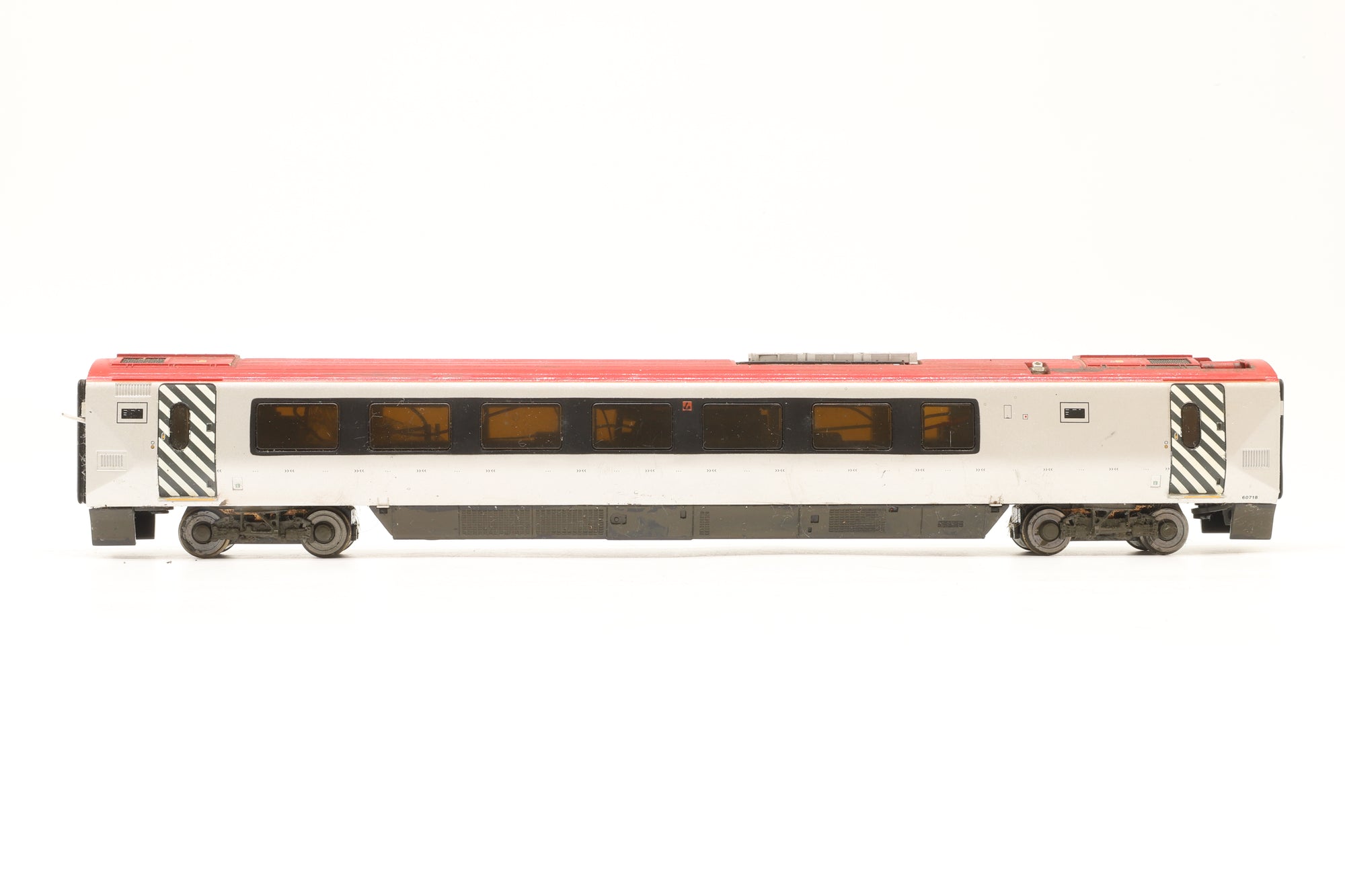 WORKSHOP Bachmann OO 32-602 Class 220 Voyager 4-Car Unit 22018 'Dorset Voyager' in Virgin Trains Livery – Weathered