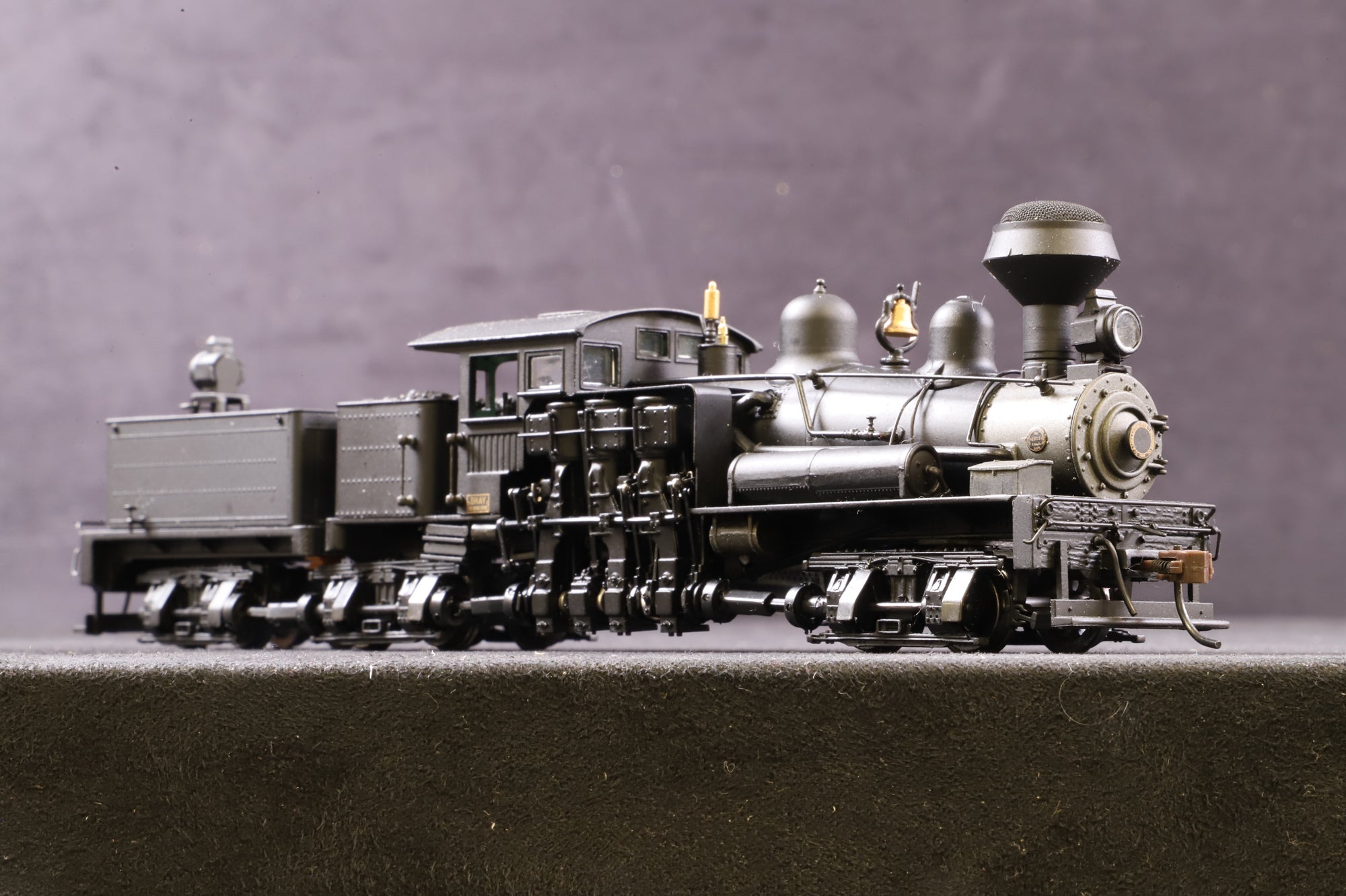 Spectrum HO 81901 80 Ton Truck Shay Steam Locomotive Wood Cab