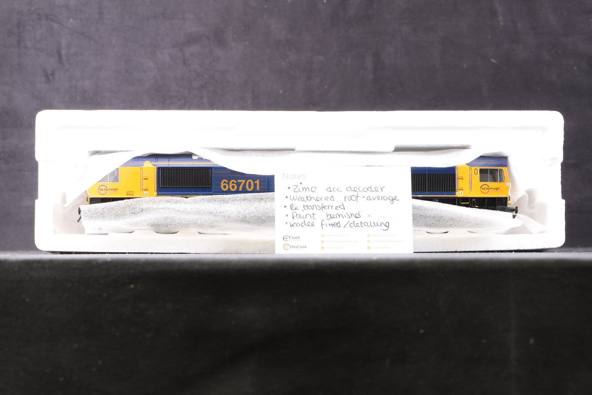 Bachmann OO 32-727 Class 66 &#39;66701&#39; GBRf, DCC Sound