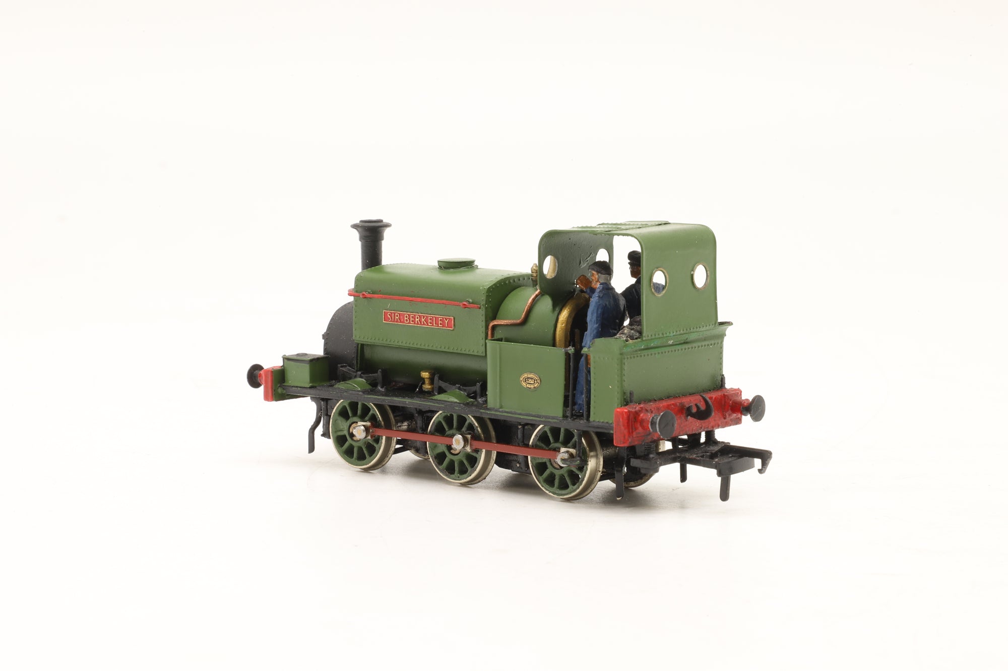 Kit-Built OO Manning-Wardle 0-6-0 'Sir Berkley' in a Green/Red Livery