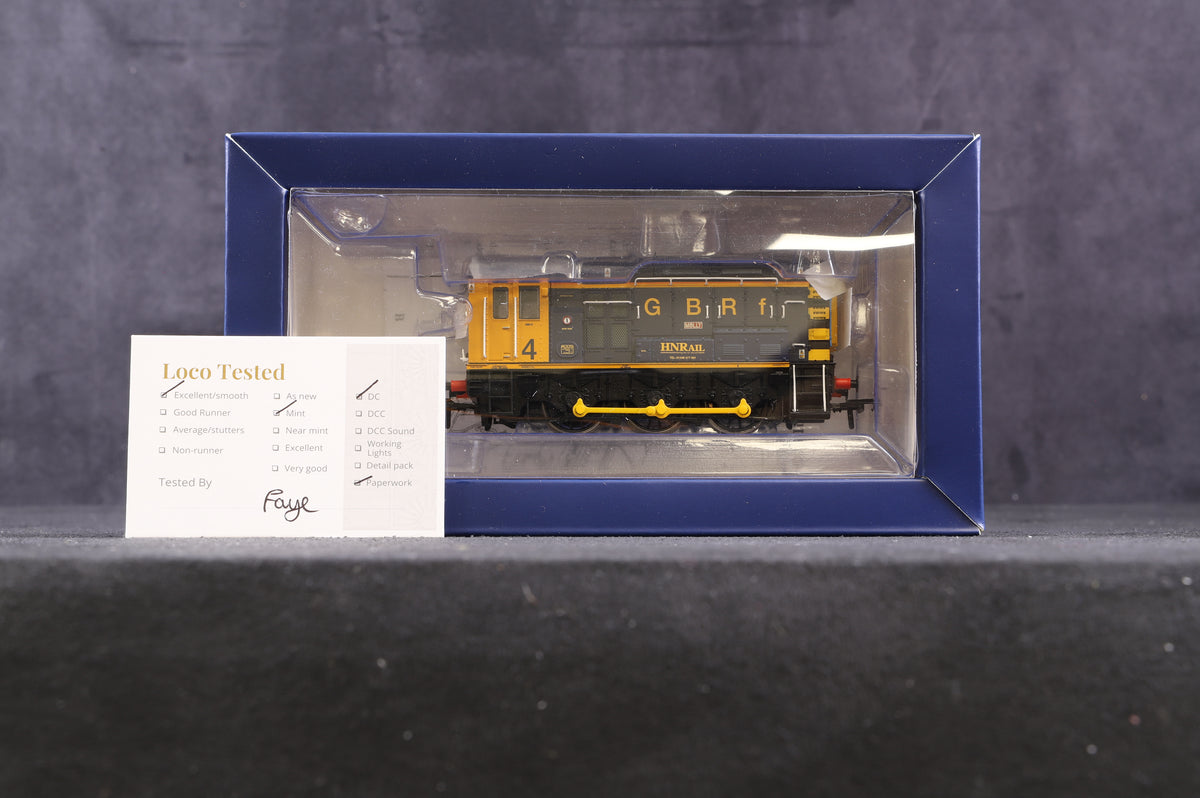 Bachmann OO 32-119K Class 08 &#39;08818&#39; &#39;Molly&#39; GBRf Europorte/ HN Rail Number 4 Excl. Bachmann Collectors&#39; Club Ltd Ed 172/ 504