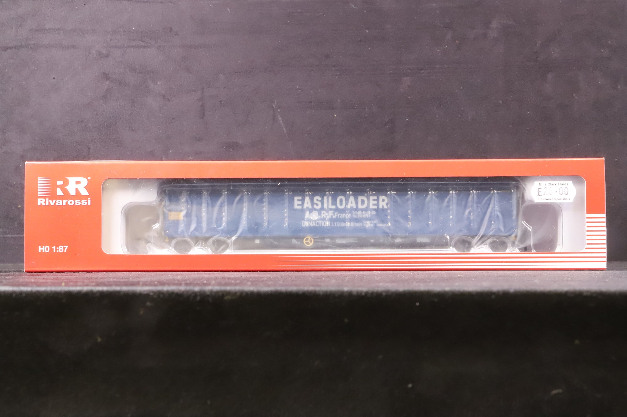 Rivarossi HO HR6496 BR 4-Axle Tarpaulin Wagon