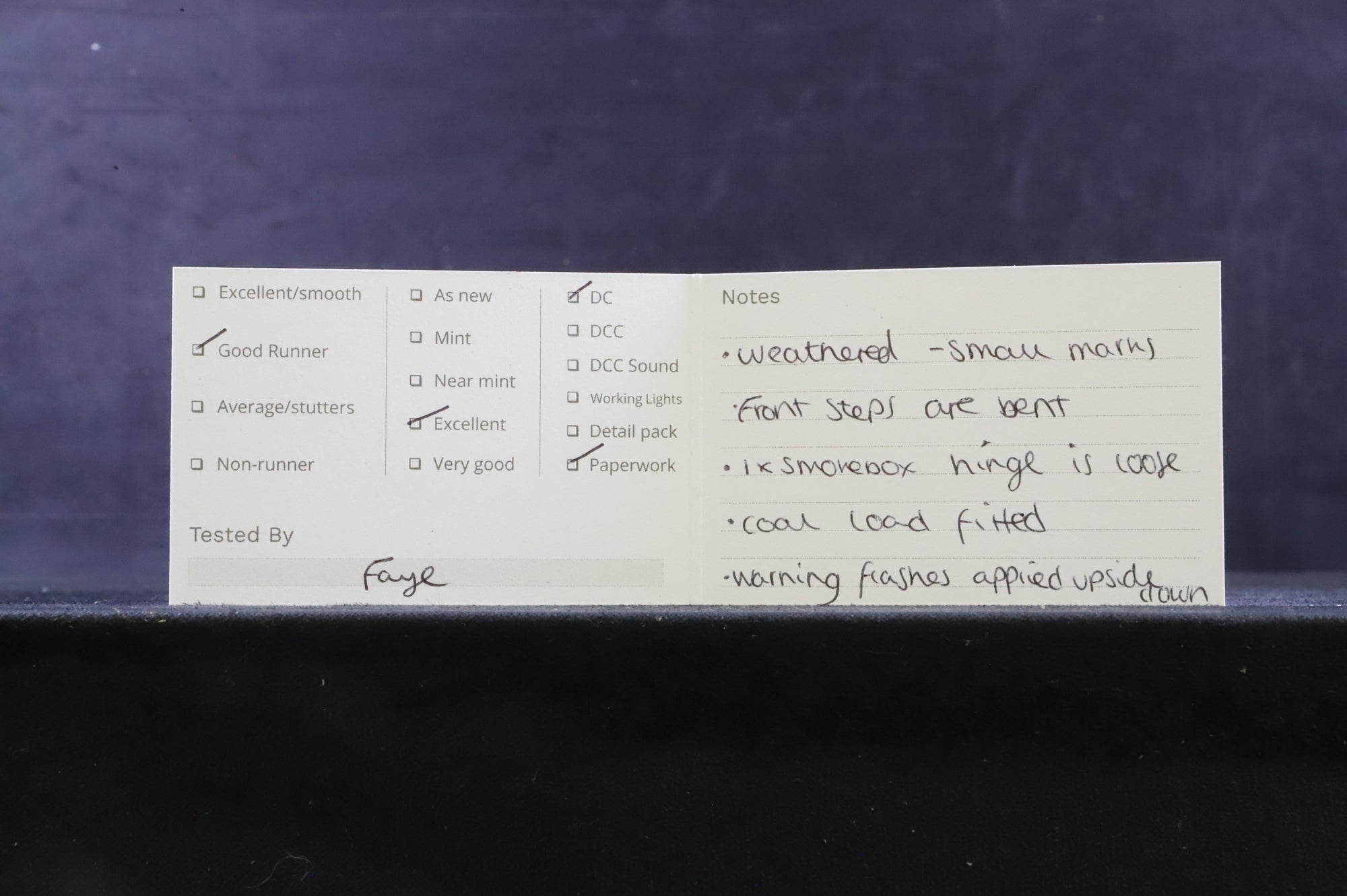 Bachmann OO 31-118 Standard 4MT 75033 in Lined BR Black w/ BR2 Tender & Late Crests - Weathered