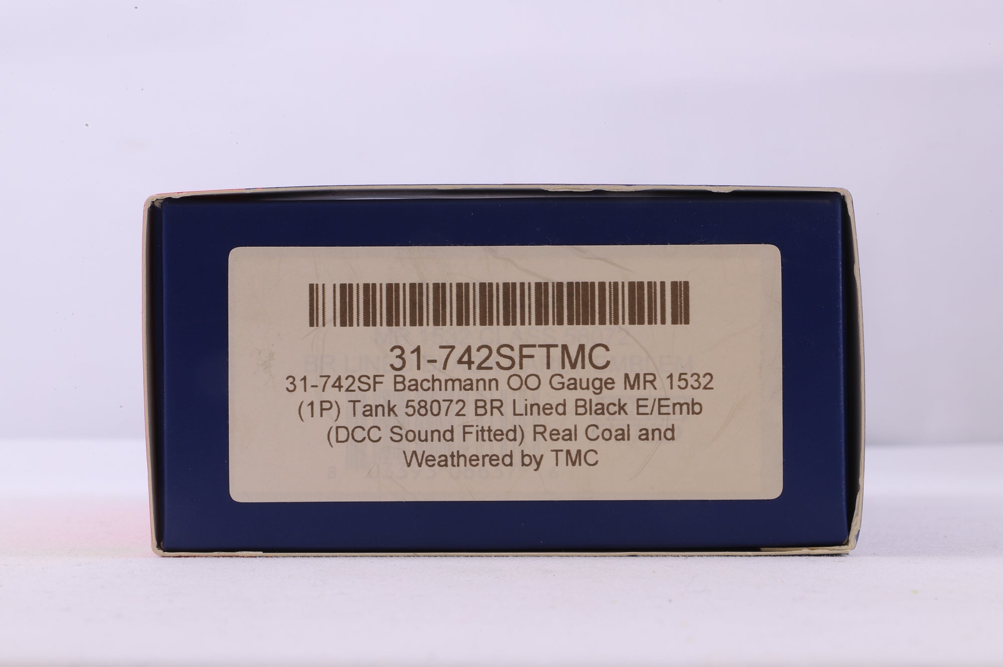 Bachmann OO 31-742SF Midland 1P Tank No.58072 in Lined BR Black w/ Early Crests - DCC Sound & TMC Weathered