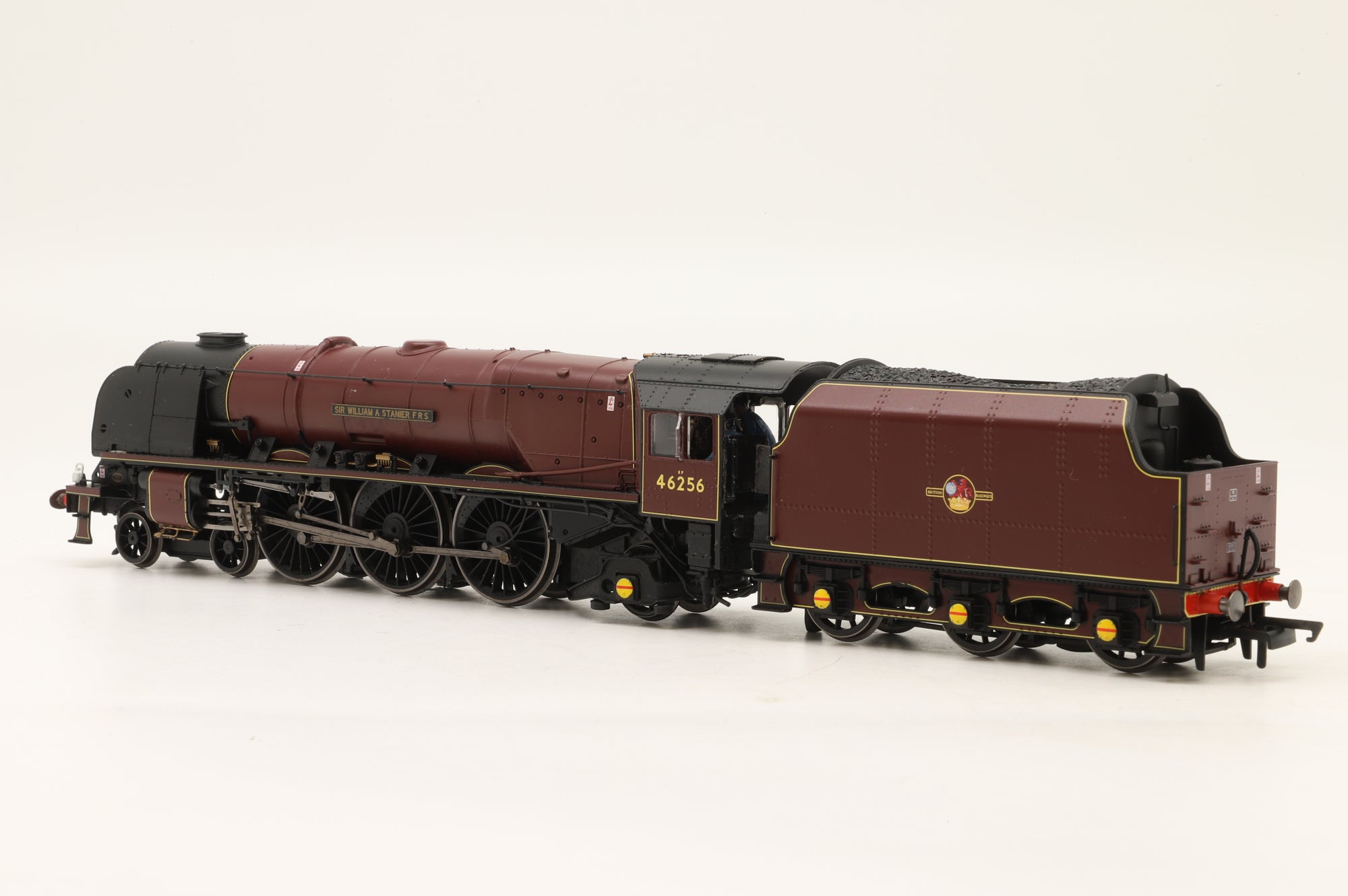WORKSHOP Hornby OO R3555 Princess Coronation Class '46256' 'Sir William A. Stanier F. R. S' BR Lined Maroon DCC Sound