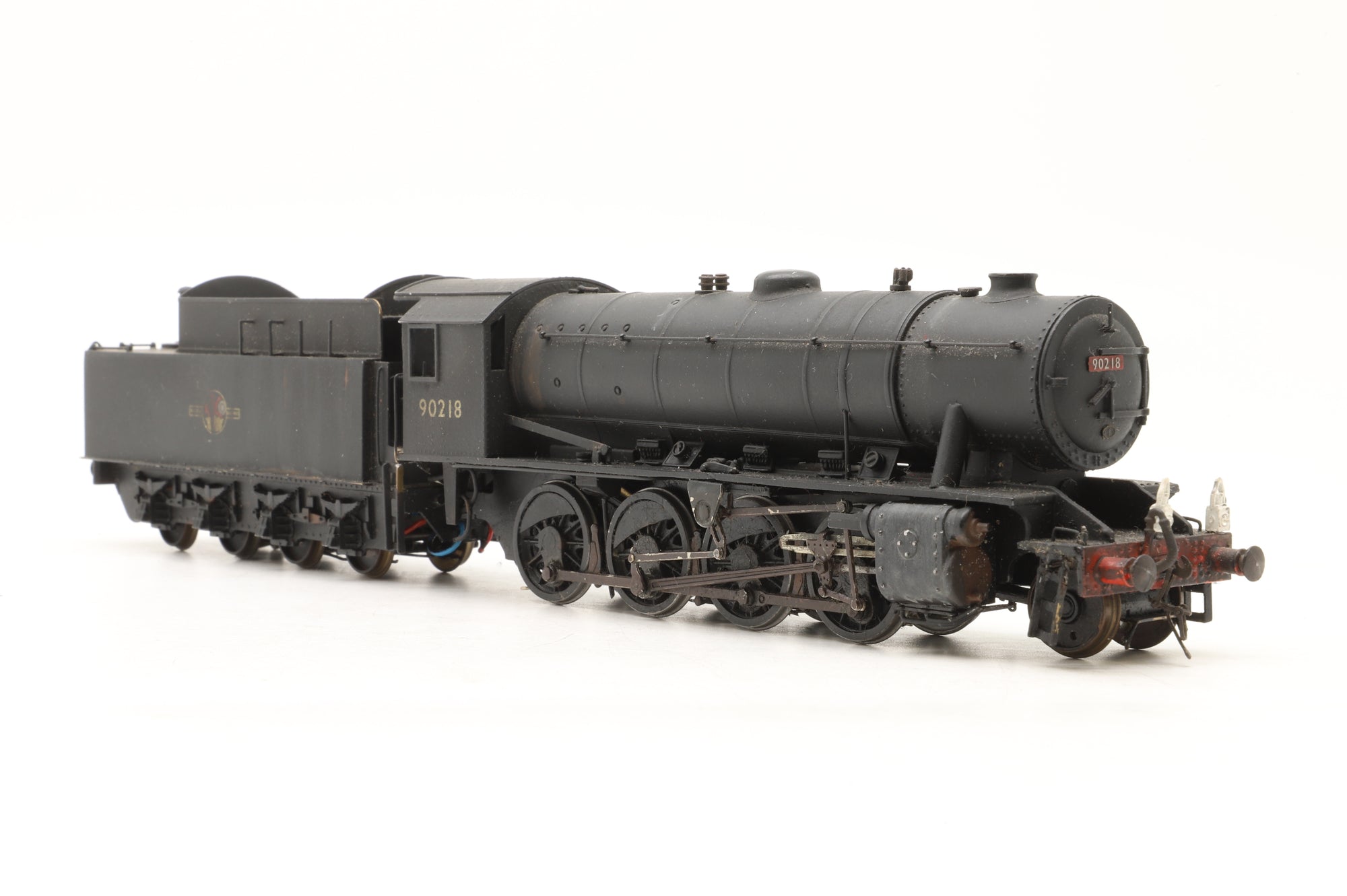 DJH OO 2-8-0 WD '90218' BR Black L/C Weathered Kit Built