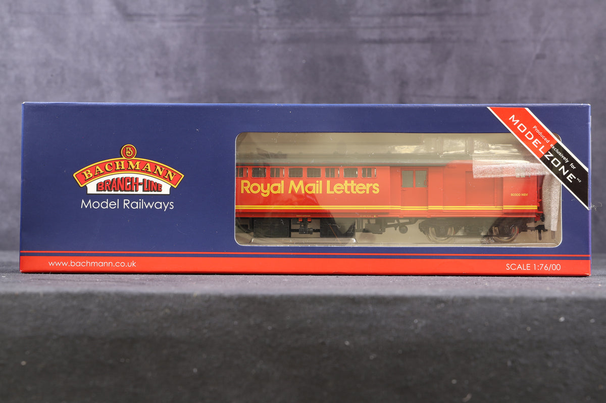 Bachmann OO 39-420Y TPO Sort Van Royal Mail Letters Red Excl. Modelzone