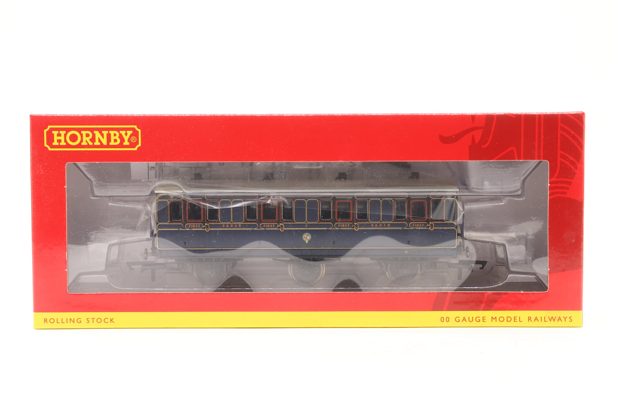 Hornby OO Rake Of 4 S&DJR Blue Coaches Inc. R40302, R40298, R40296 & R40300