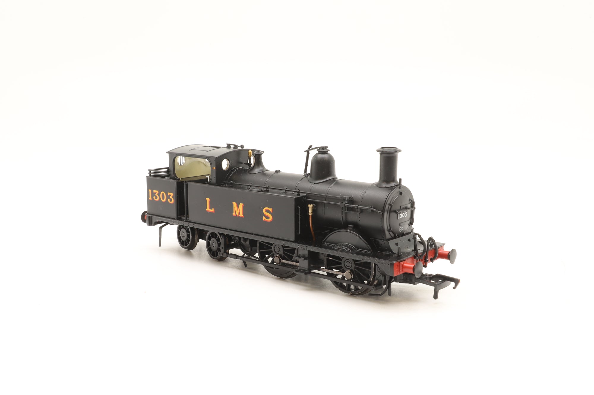 Bachmann OO 31-741 Class 1532 Johnson 1P 0-4-4T '1303' LMS Black, DCC Fitted