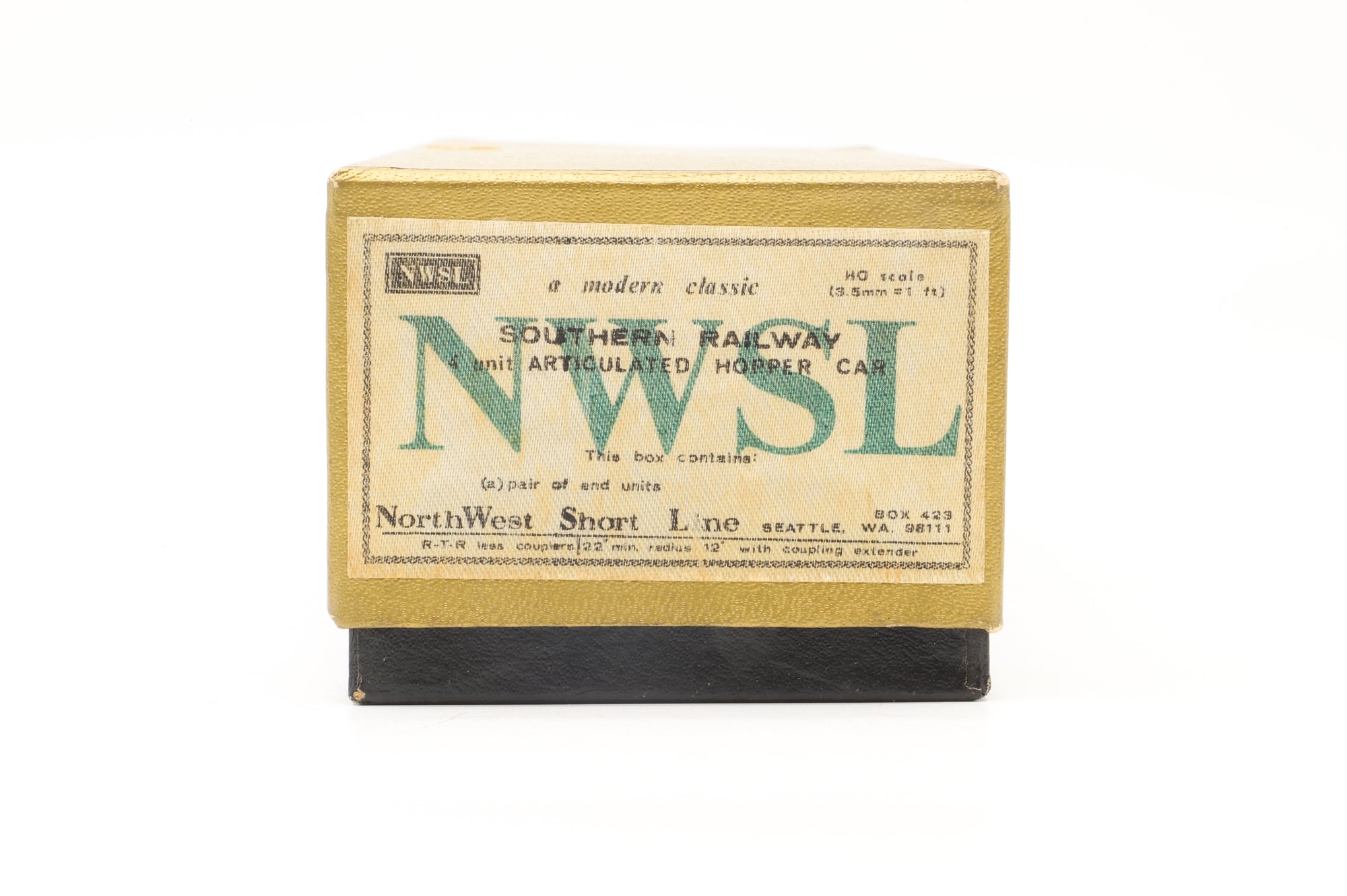 NorthWest Short Line HO Brass Southern Railway Articulated Hopper Cars