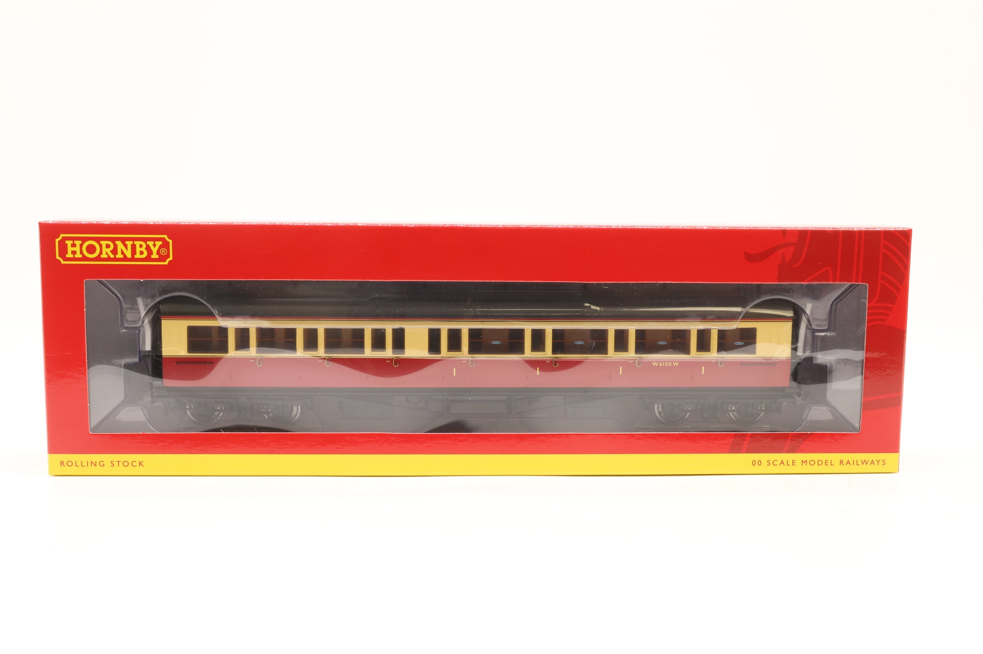 Hornby OO Rake of 5 Collett Coaches in BR(W) Crimson/Cream