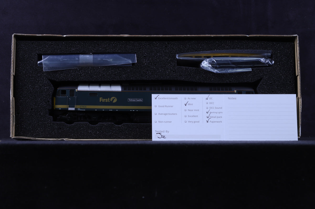 Heljan OO 5705 Class 57 57605 in First Great Western Livery