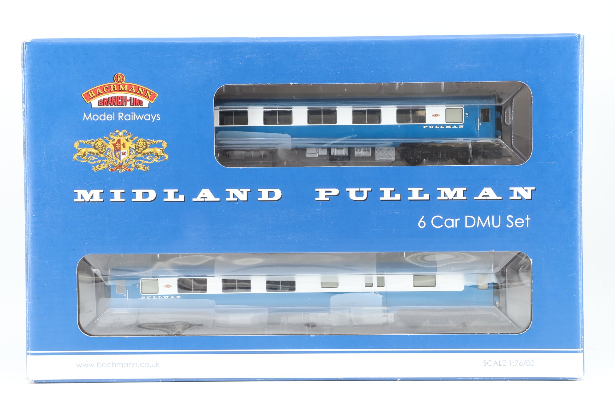 Bachmann OO 31-255DC Midland Pullman Six Car Unit Nanking Blue, DCC Fitted