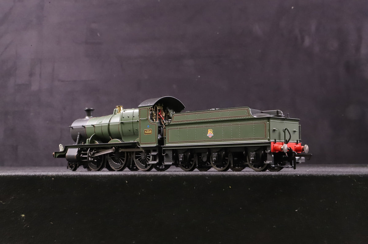 Dapol OO 4S-043-015S Class 43xx 2-6-0 Mogul &#39;4358&#39; BR Lined Green E/C DCC Sound