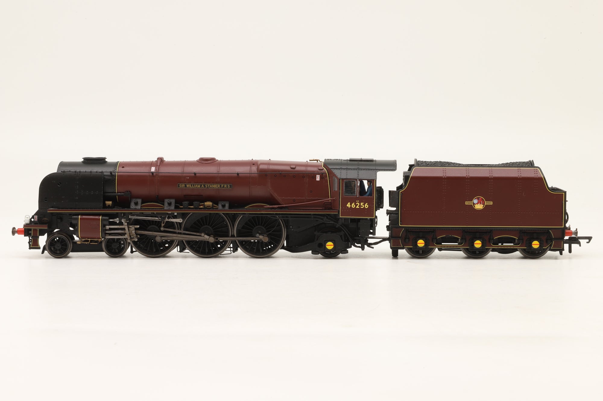 WORKSHOP Hornby OO R3555 Princess Coronation Class '46256' 'Sir William A. Stanier F. R. S' BR Lined Maroon DCC Sound