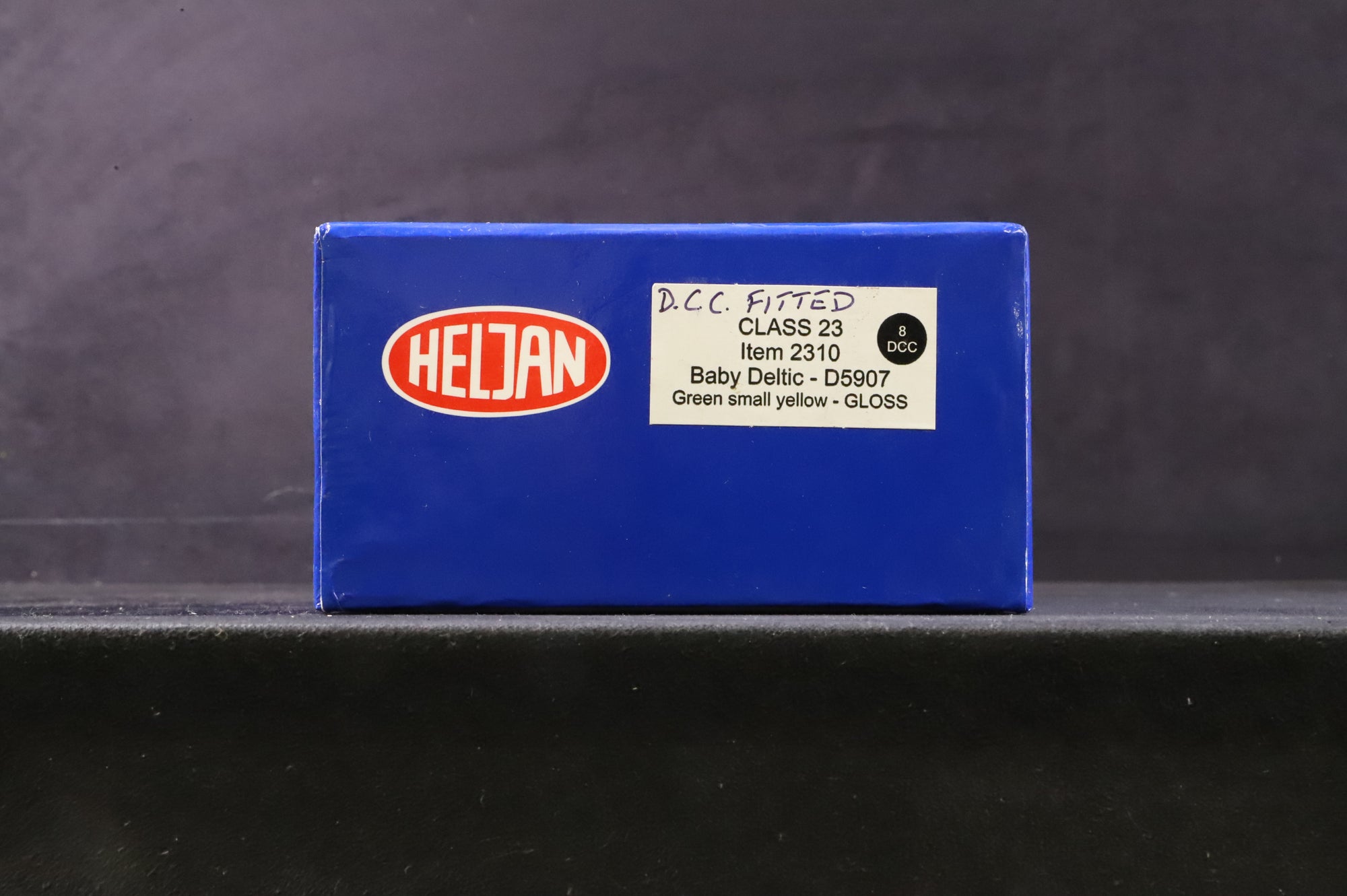 Heljan OO 2310 Class 23 'Baby Deltic' D5907 in BR Green w/ Small Yellow Panels