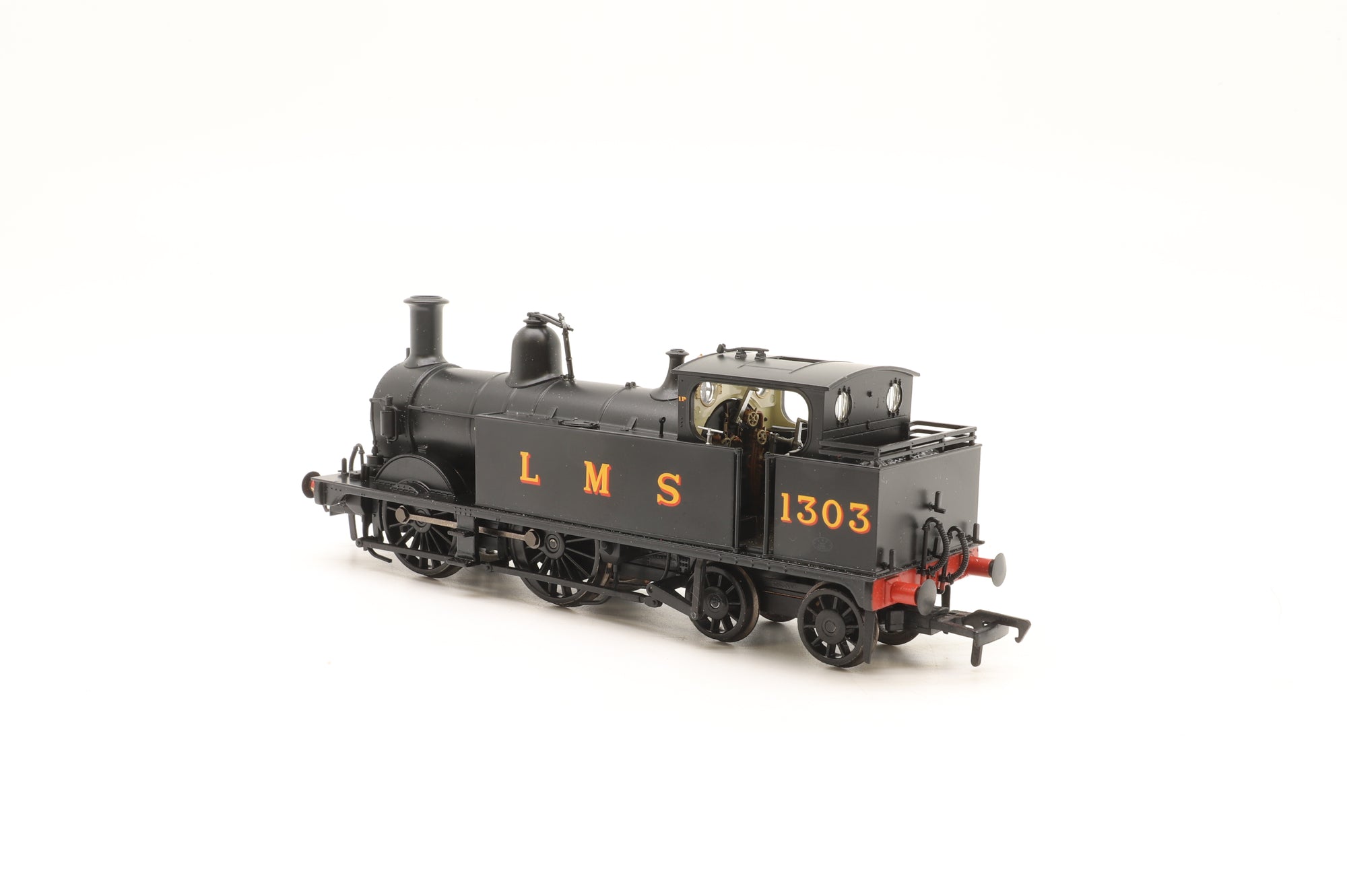 Bachmann OO 31-741 Class 1532 Johnson 1P 0-4-4T '1303' LMS Black, DCC Fitted