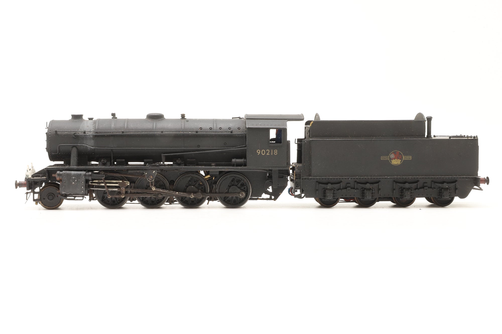 DJH OO 2-8-0 WD '90218' BR Black L/C Weathered Kit Built