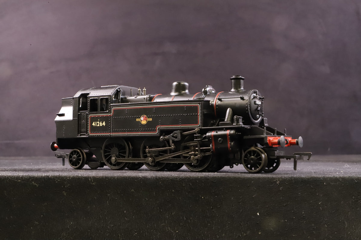 Bachmann OO 31-456 Ivatt 2-6-2 No.41264 in Lined BR Black w/ Late Crests