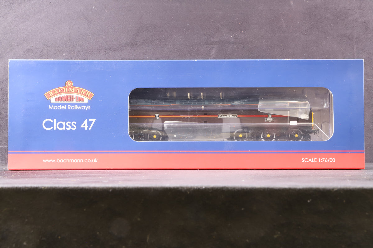 Bachmann OO 32-815Z Class 47 47798 &#39;Prince William&#39; in EWS Royal Claret Livery