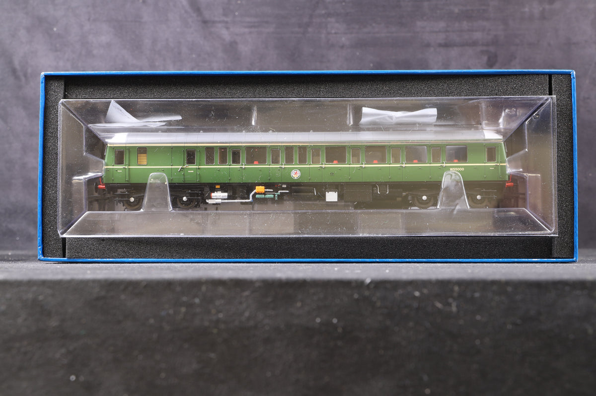 Dapol OO 4D-015-002 Class 122 Bubble Car &#39;W55000&#39; BR Green With Whiskers