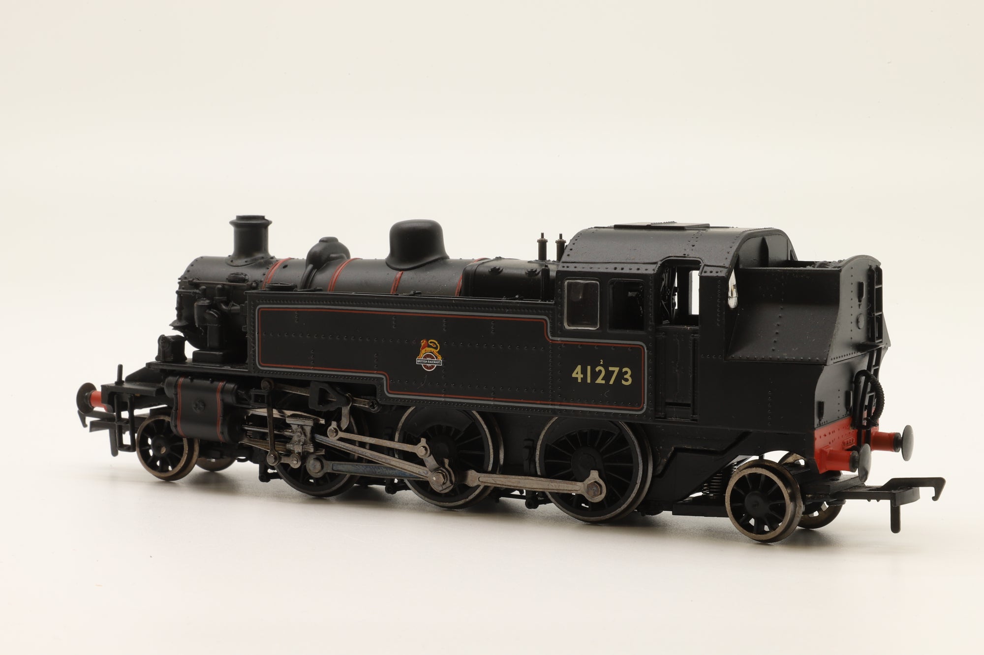 Bachmann OO 31-450E Ivatt Tank '41273' Push/ Pull Fitted BR Lined Black E/C