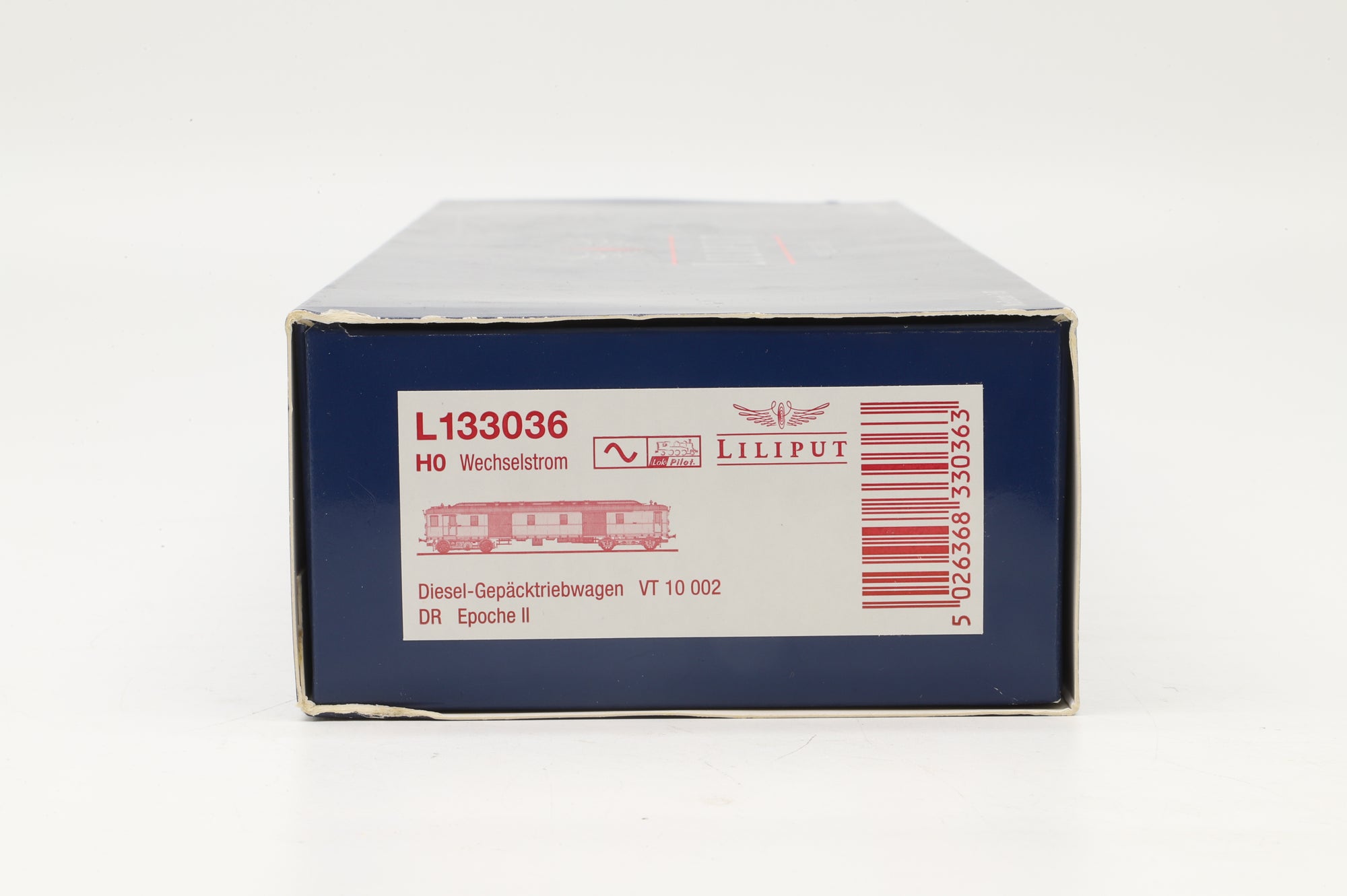 Liliput HO L133036 VT 10 002 Diesel Locomotive DR DCC Fitted 3 Rail