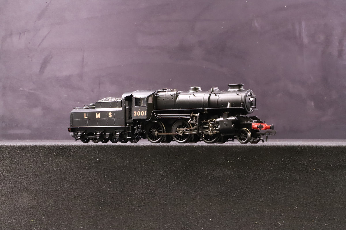 Bachmann OO 32-575 Ivatt Class 4 &#39;3001&#39; LMS Black Double Chimney