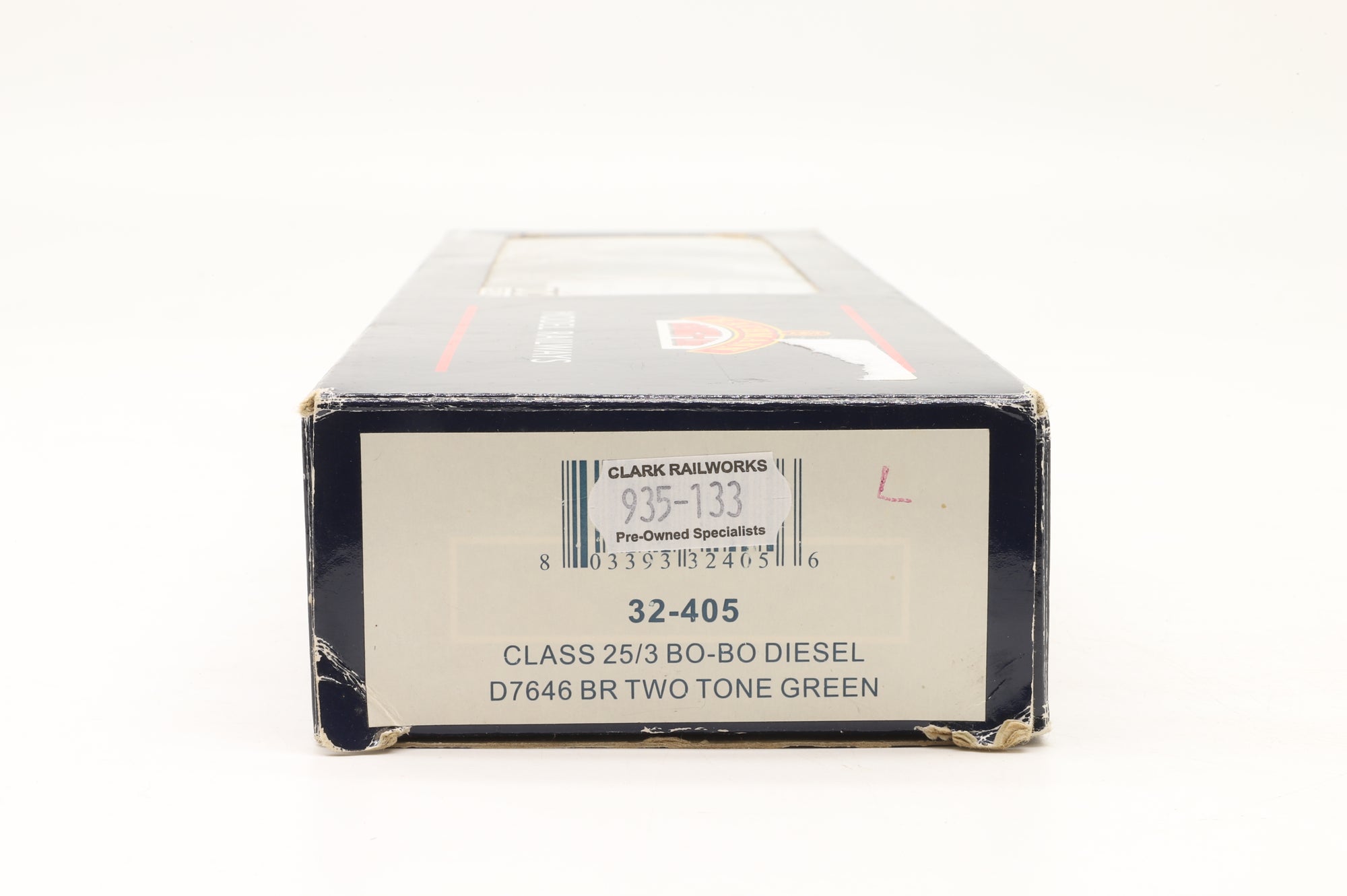 Bachmann OO 32-405 Class 25/3 'D7646' Bo-Bo Diesel BR Two Tone Green