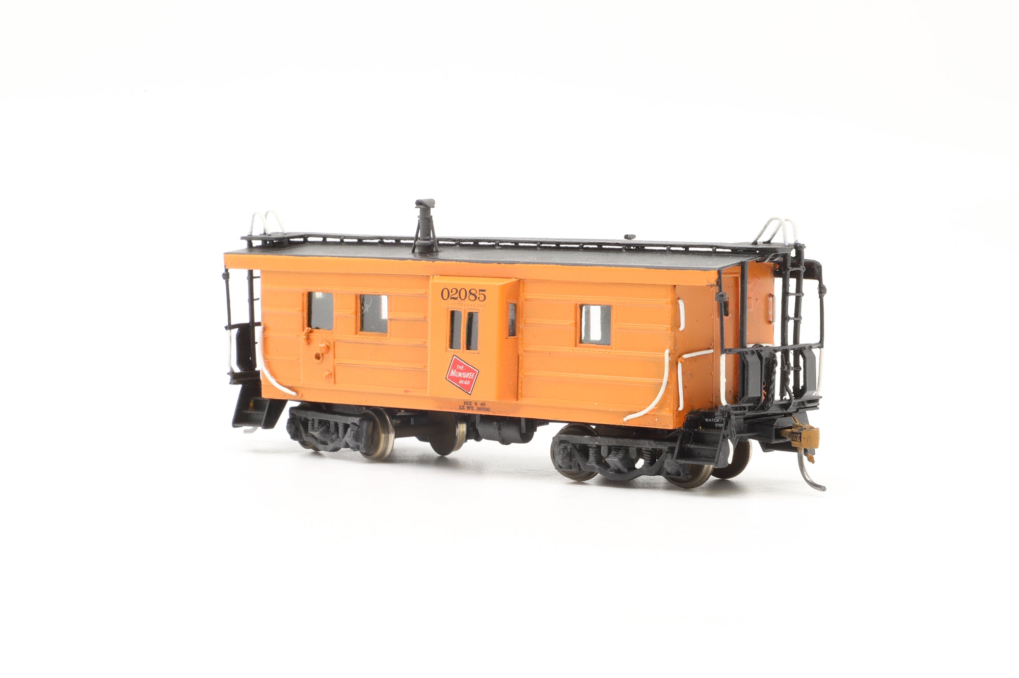 Overland Models HO Brass OMI-1177 Mile Rd B-W Caboose
