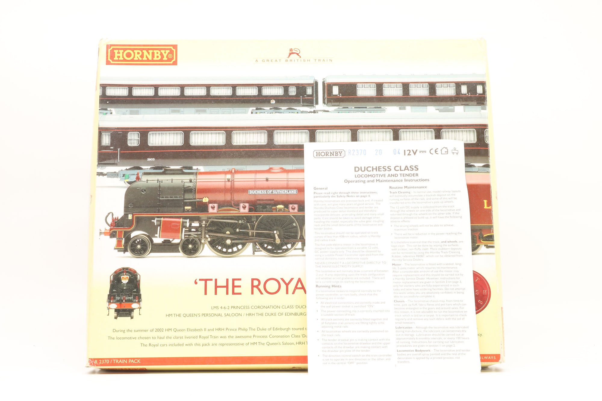 Hornby OO R2370 A Great British Train Pack 'The Royal Train'
