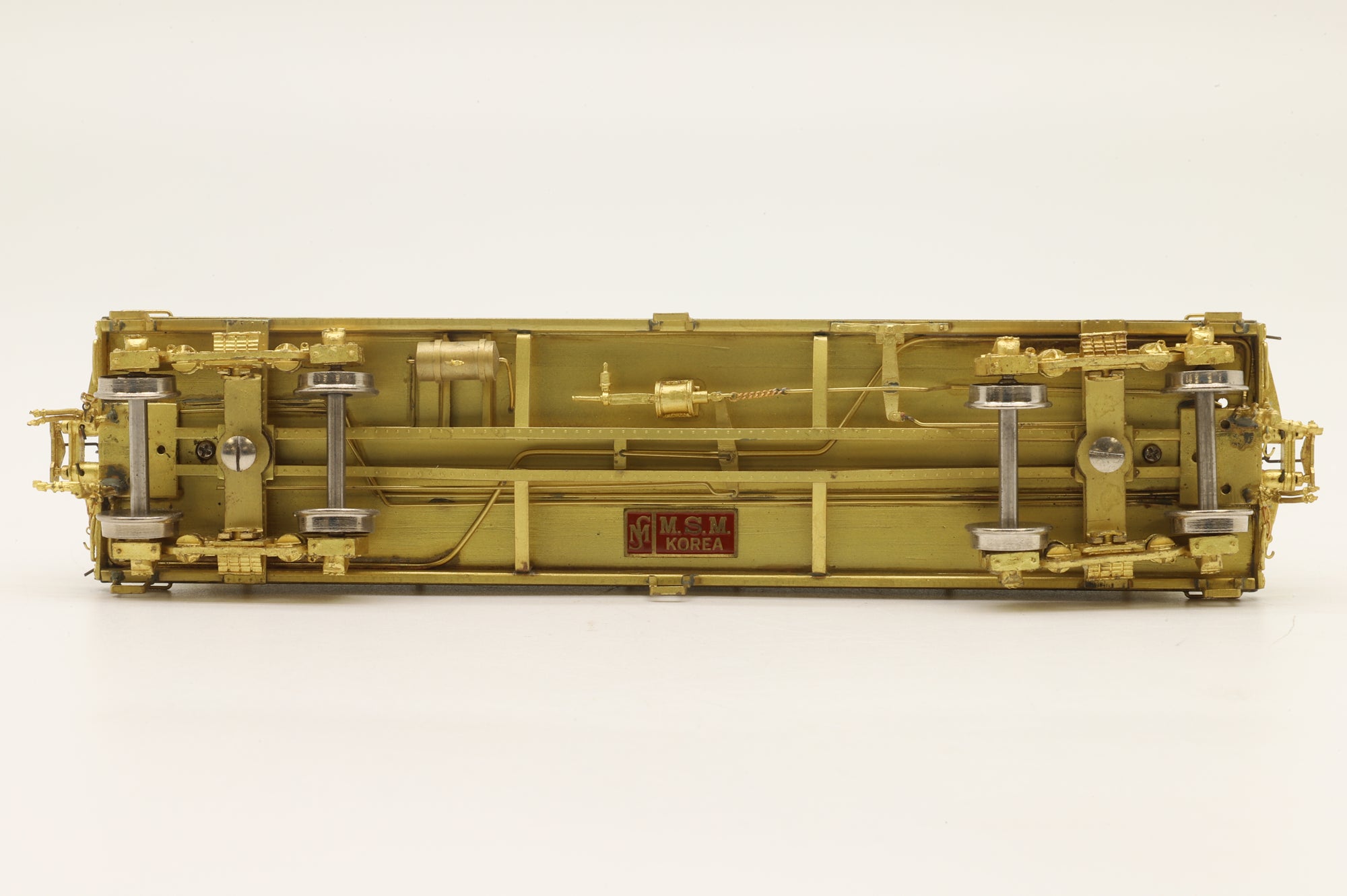 Overland Models HO Brass 1369 BORDEN Milk Car w/o Roof Fin Unpainted