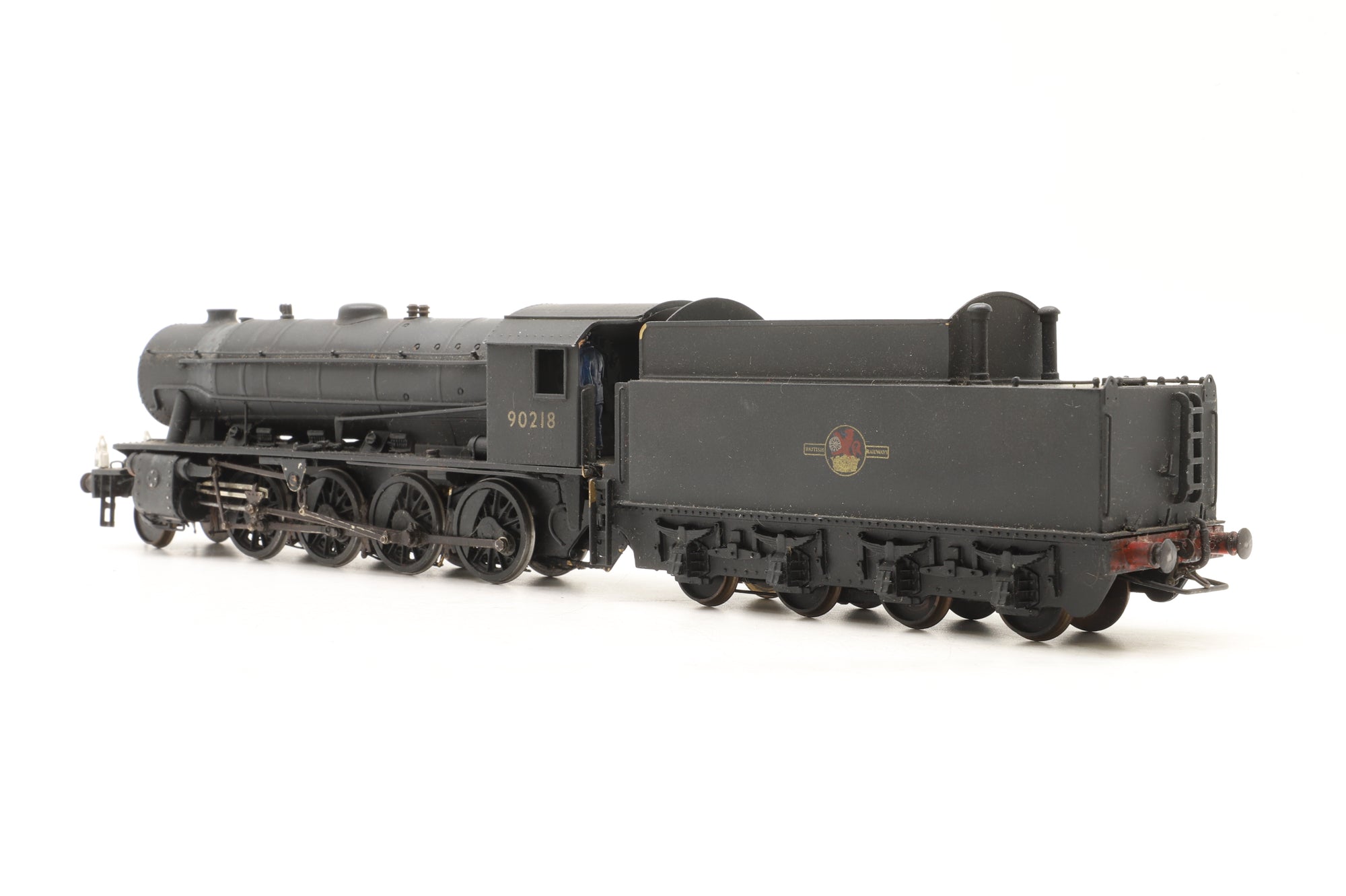 DJH OO 2-8-0 WD '90218' BR Black L/C Weathered Kit Built
