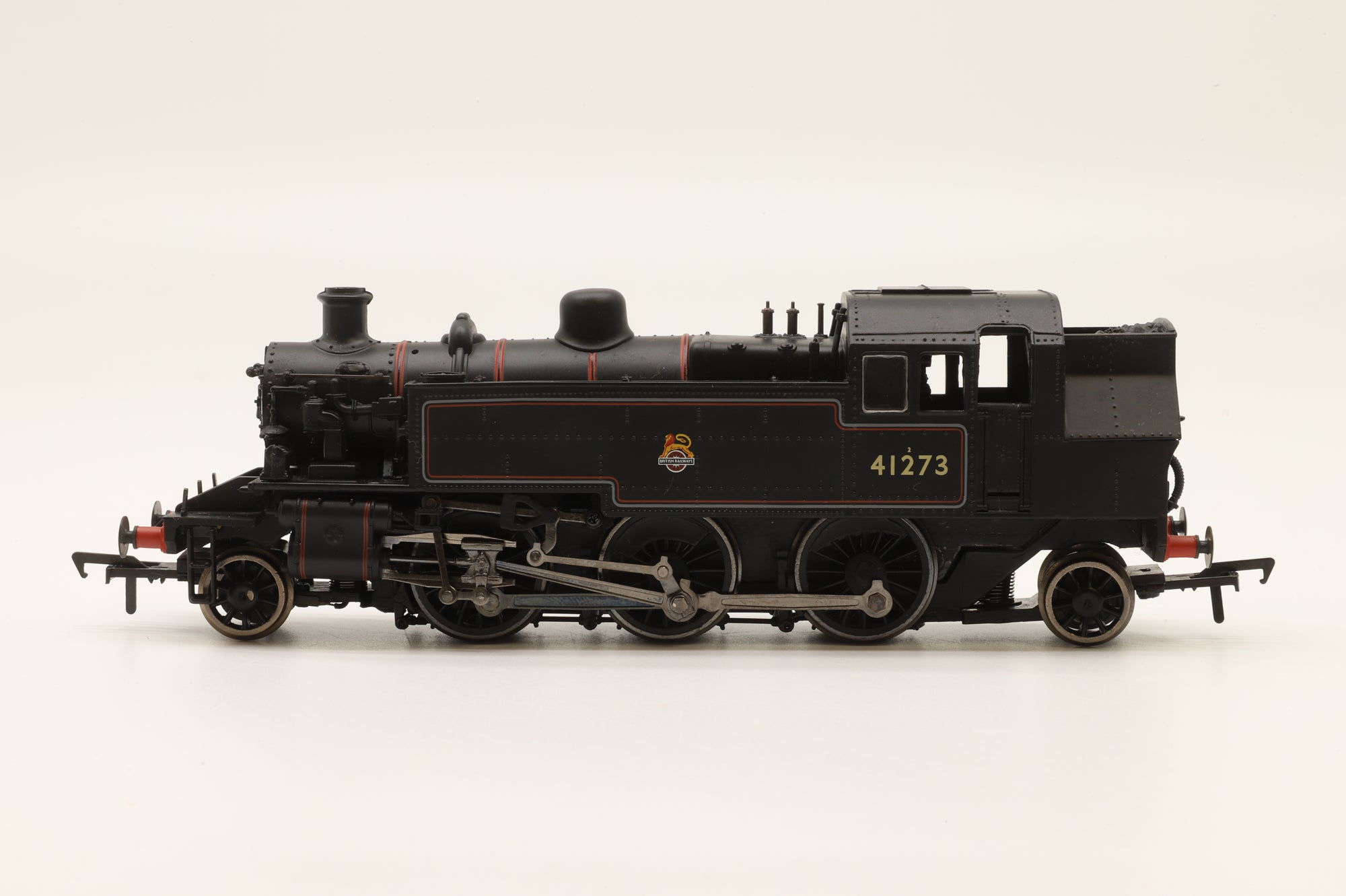 Bachmann OO 31-450E Ivatt Tank '41273' Push/ Pull Fitted BR Lined Black E/C