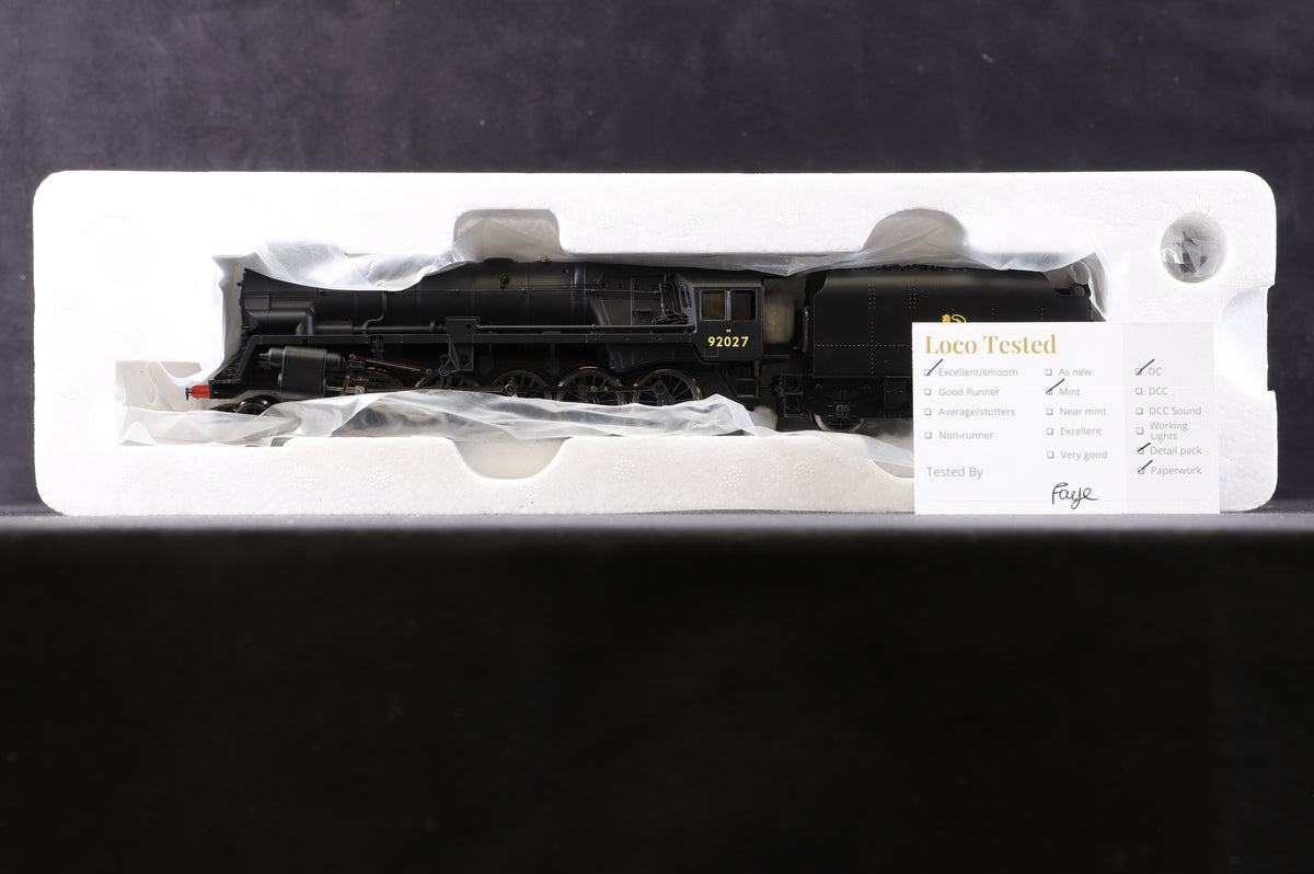 Hornby OO R3273 BR (Early) Class 9F Crosti Boiler &#39;92027&#39;