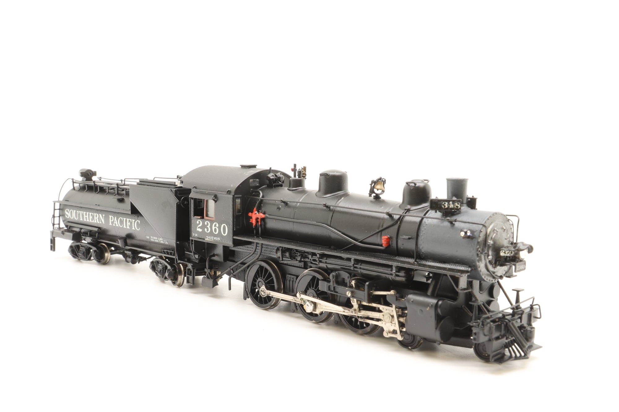 Westside Model Company HO Brass T-31 4-6-0 Southern Pacific Custom Painted