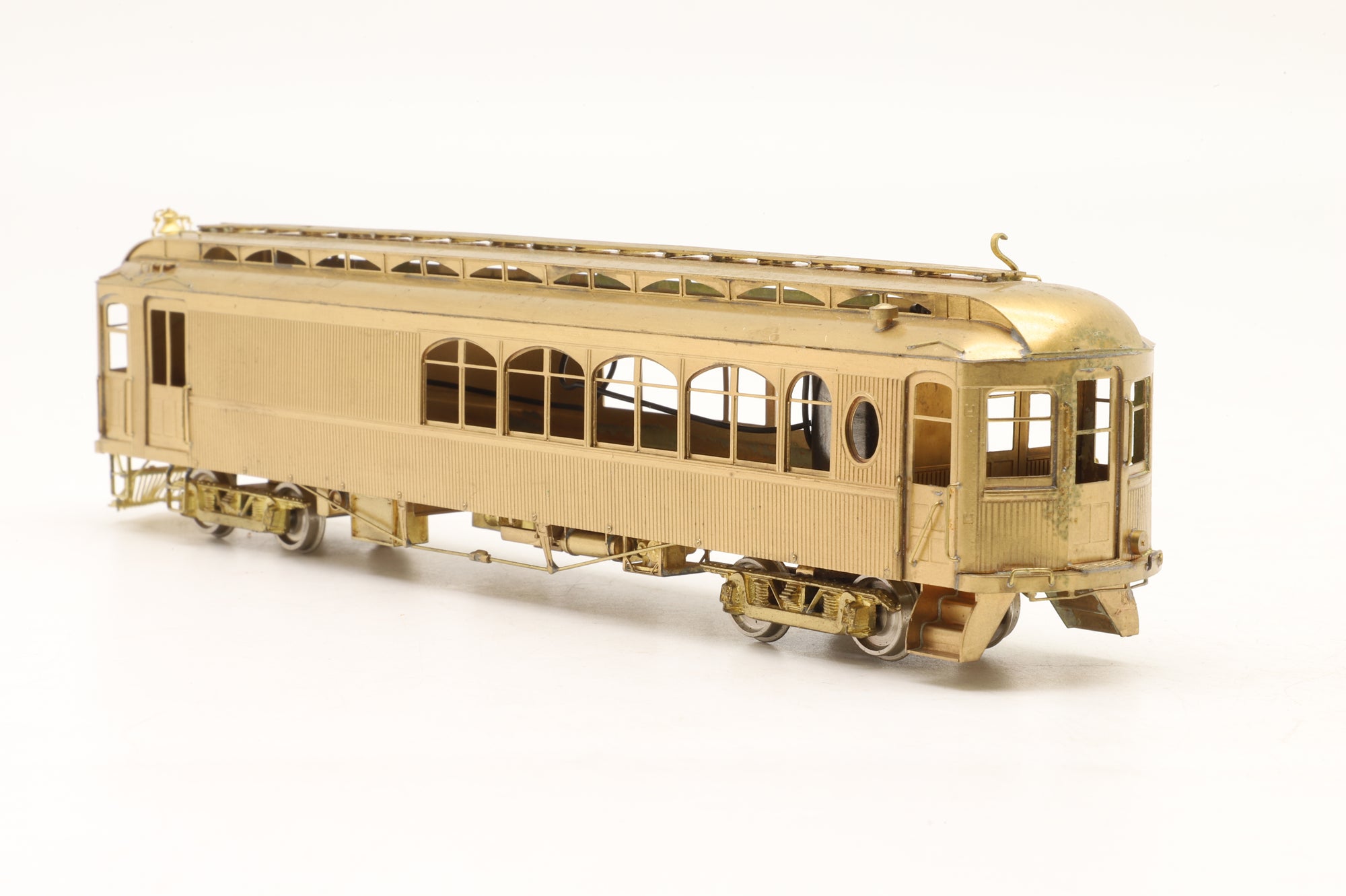 Oriental Limited HO Brass Powered GN Inland Empire Passenger-Baggage Combine 82-84 – Unpainted