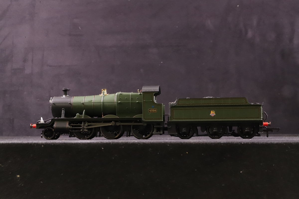 Dapol OO 4S-043-015S Class 43xx 2-6-0 Mogul &#39;4358&#39; BR Lined Green E/C DCC Sound