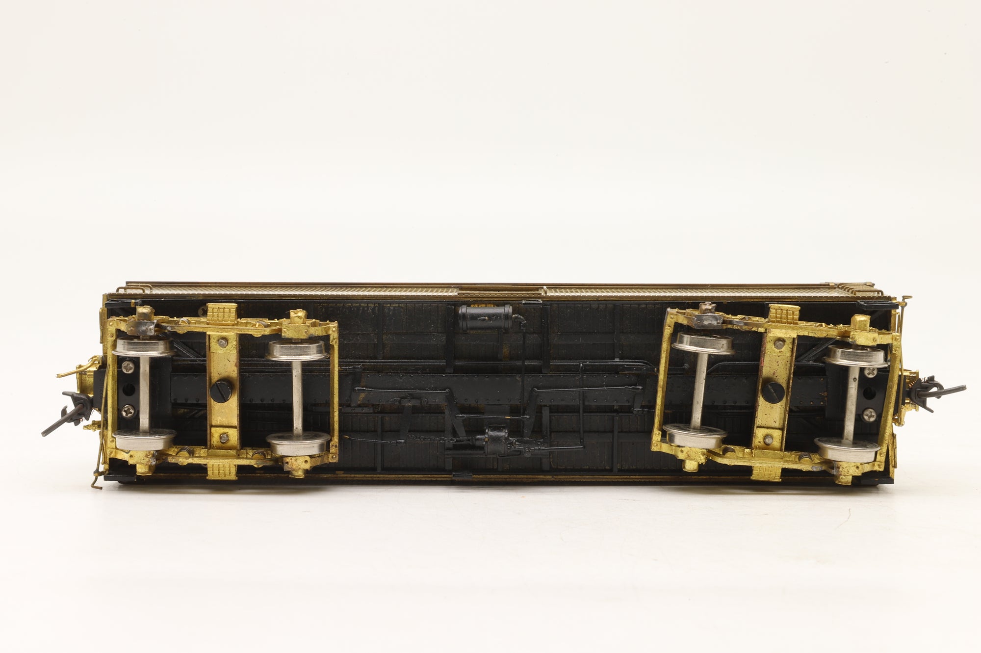 Rail Works Ltd HO Brass Lackawanna 42' Wood Milk Car – Partially Painted